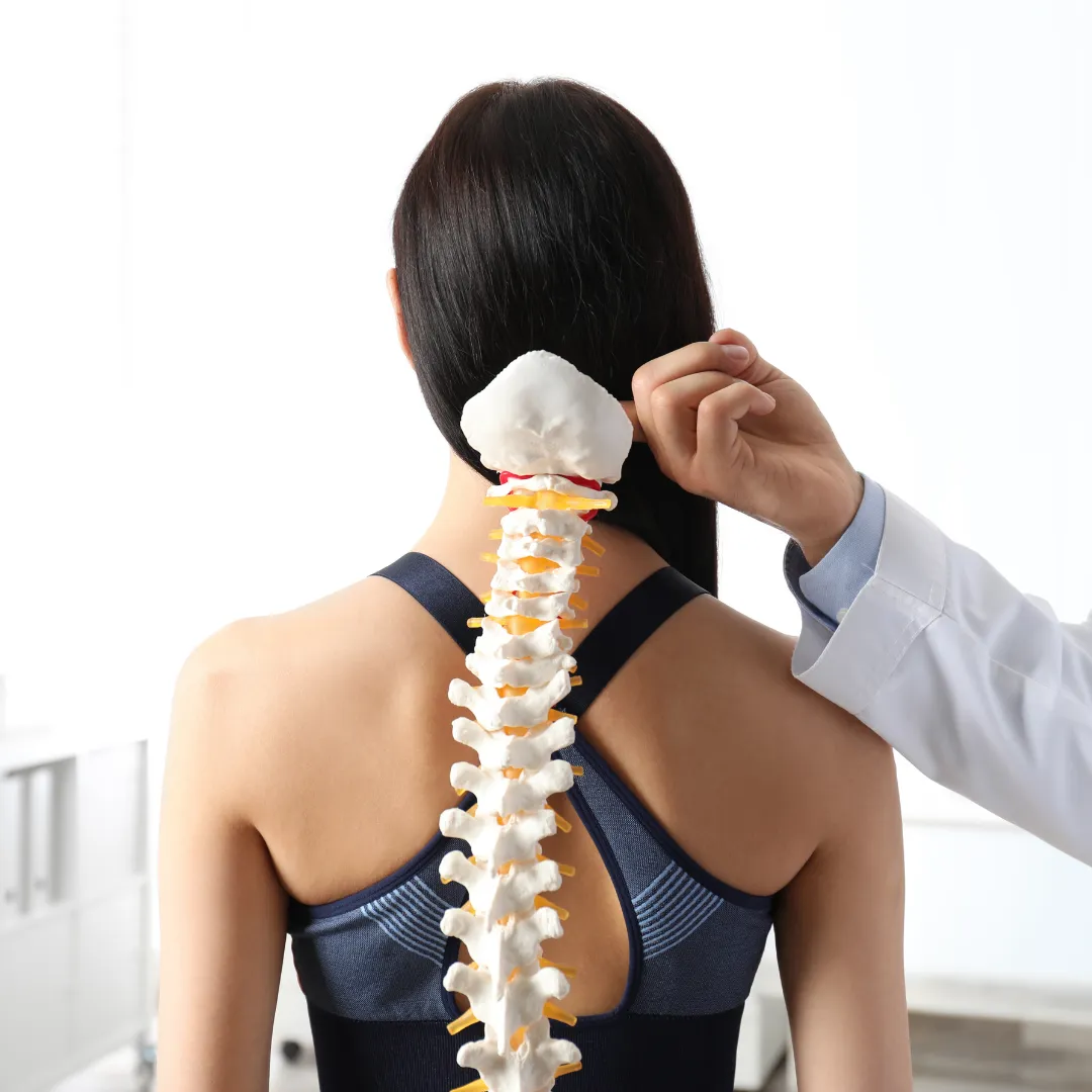 Patient experiencing back pain Patient experiencing back pain